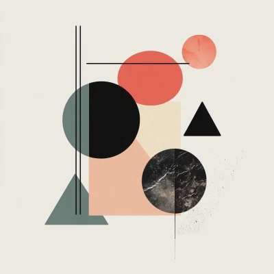 Minimalistic Geometrical Artwork