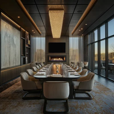 Modern Private Dining Room