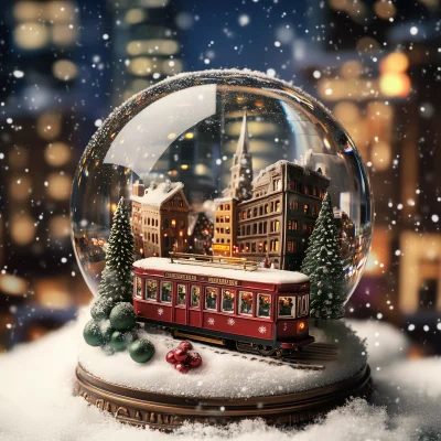 Christmas Snow Globe