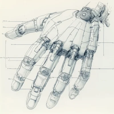 Mechanical Hand Blueprints