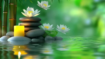 Serene Spa Background