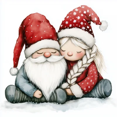 Cute Christmas Gnomes