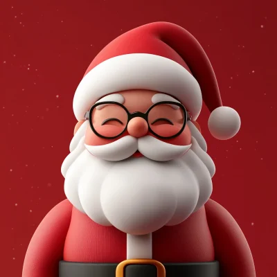 3D Santa Claus