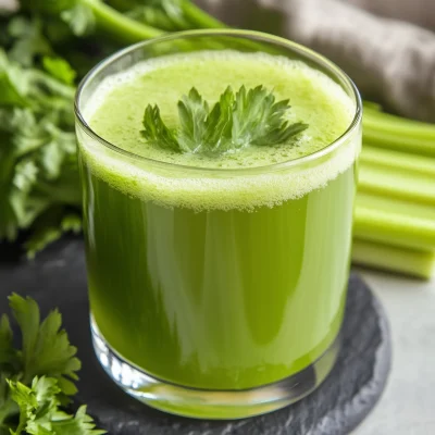 Refreshing Celery Juice