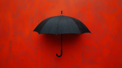 Umbrella in Rain