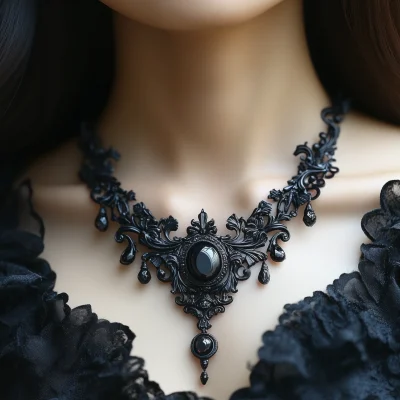 Exaggerated Punk Necklace