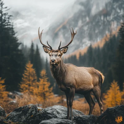 Deer in the Forest