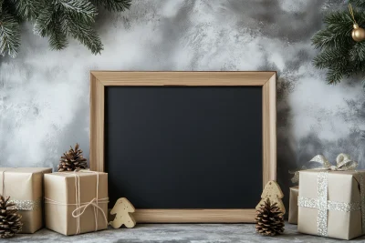 Holiday Frame Mockup