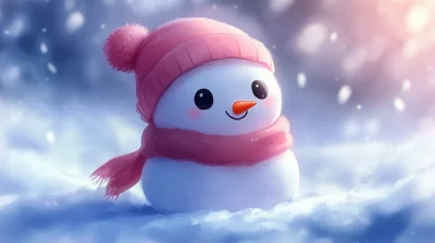 Kawaii Snowman