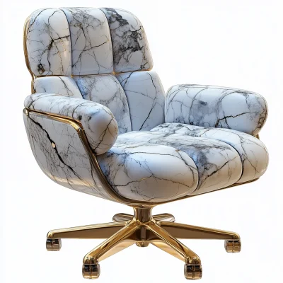 Marble Office Chair