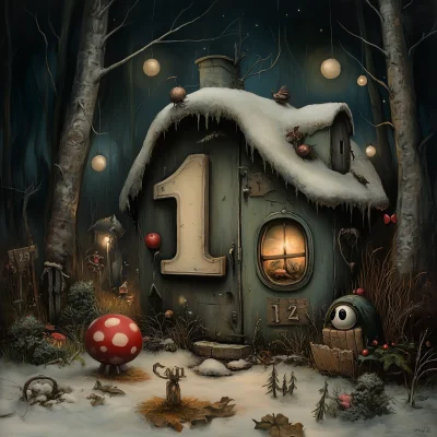 Surrealistic Advent Calendar Number 1