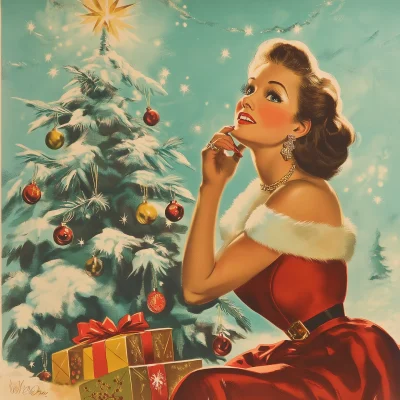 Vintage Retro Christmas