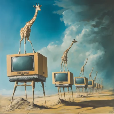 Surreal Giraffes