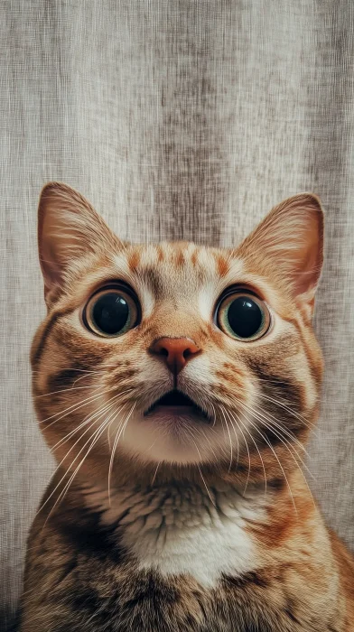 Surprised Cat