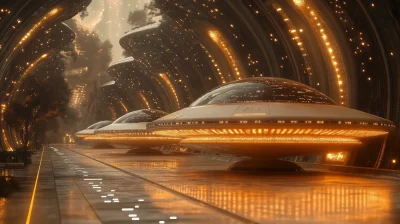 Futuristic Alien Craft