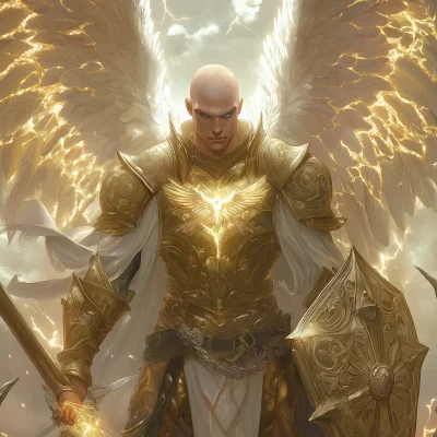 Glorious Bald Angel