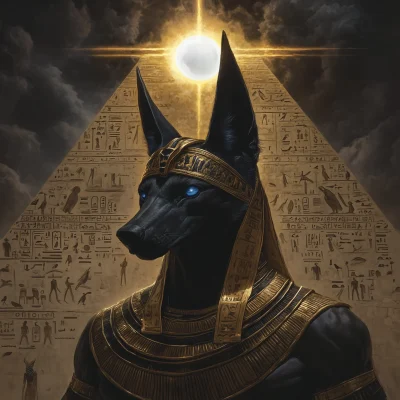 Anubis in the Desert