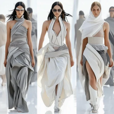 Futuristic Greek Fashion Runway