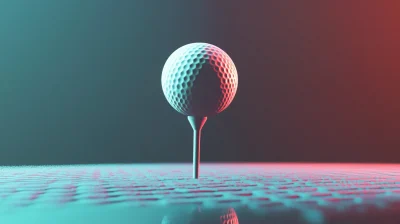 Golf Ball on Tee