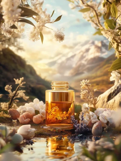 Nourishing Jojoba Oil Advertisement