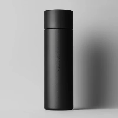 Cylindrical Deodorant and Shampoo Bottle