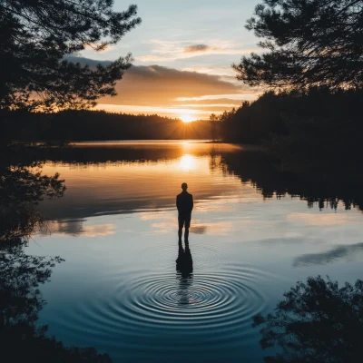 Reflection at Sunset