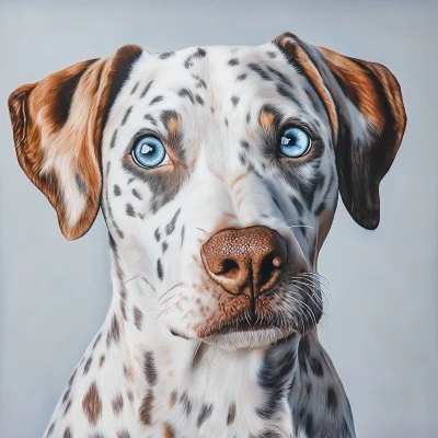 Catahoula Leopard Dog Portrait