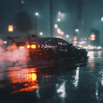 Surreal Car Drift