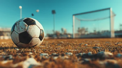 Soccer Ball on Grass