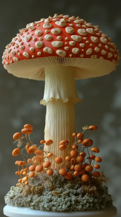 Amanita Muscaria Mushroom