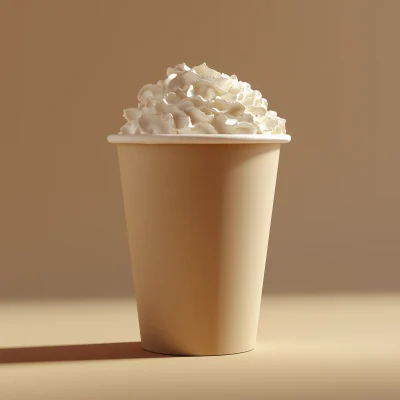 Latte with Whipped Cream