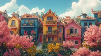 Dreamy Pixar City