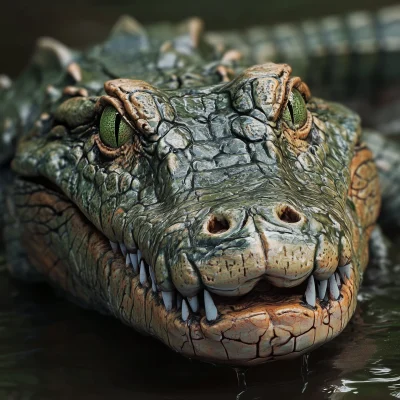 Crocodile in the Wild