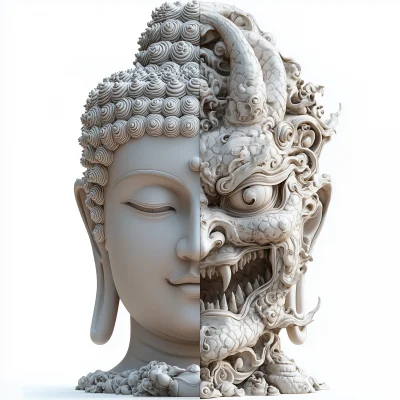 Buddha and Demon Duality