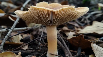 Majestic Mushroom in Forest