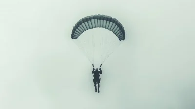 Parachuting into Infinity