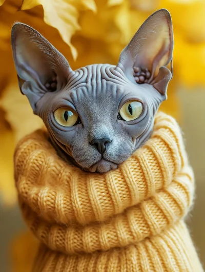 Sphynx Vogue Parody