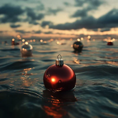 Floating Christmas Joy