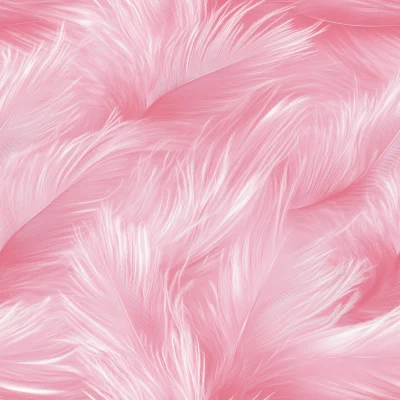 Pink Fuzzy Feather Background