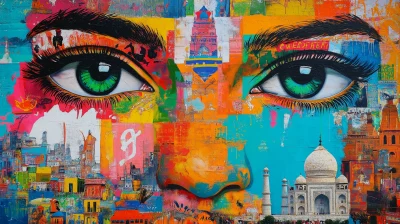 Vibrant Urban Graffiti