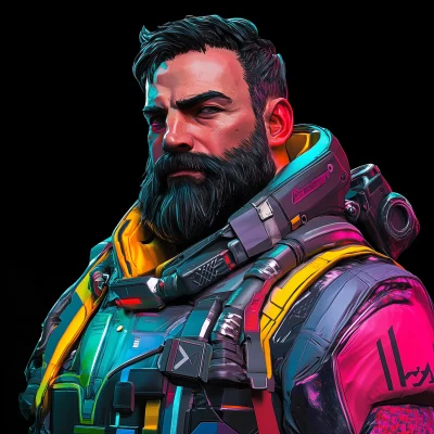 Cyberpunk Apex Legends Hero