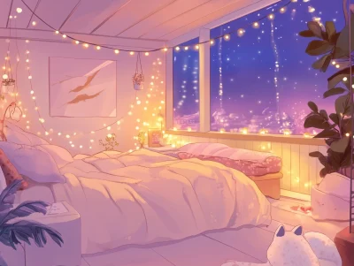 Cozy Vtuber Bedroom