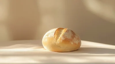 White Background for Bread