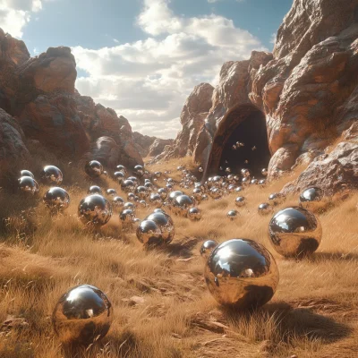 Spherical Robots Swarming