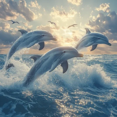 Dolphins in Motion