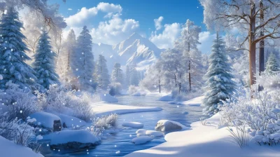 Winter Forest Ambiance