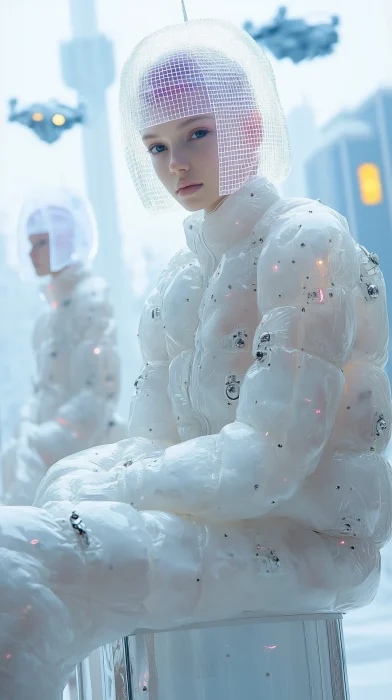 Futuristic Ice Fashion