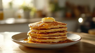 Golden Brown Pancakes