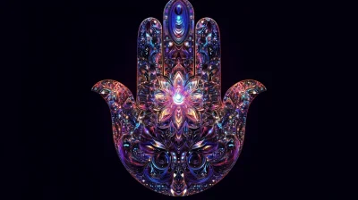 Holographic Hamsa