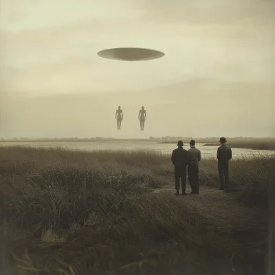 Vintage Alien Encounter in Jutland